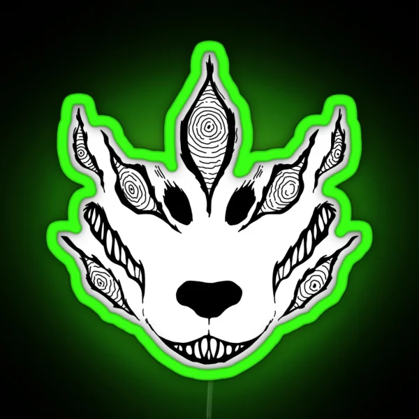 Evil Fox RGB Neon Sign