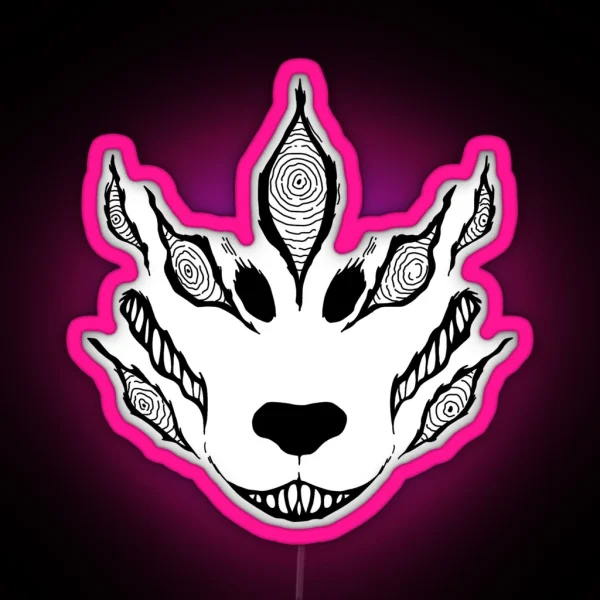 Evil Fox RGB Neon Sign