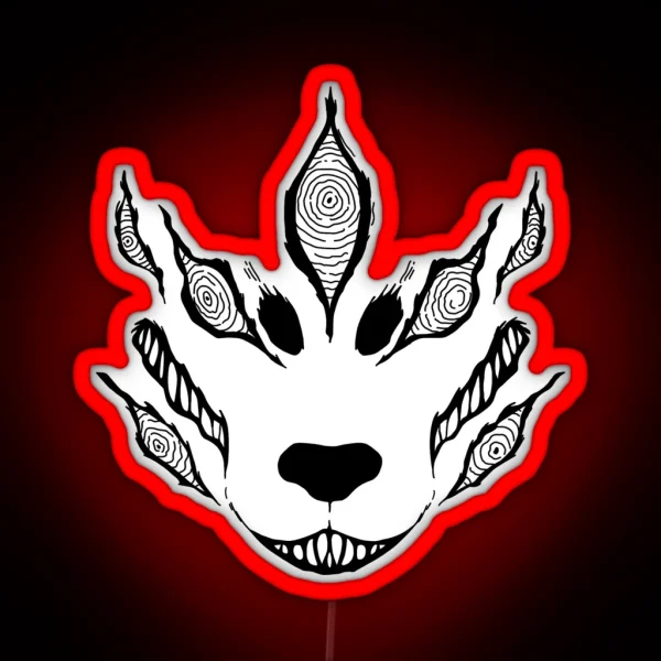 Evil Fox RGB Neon Sign