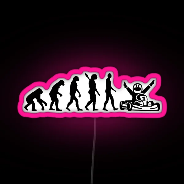 Evolution Kart RGB Neon Sign