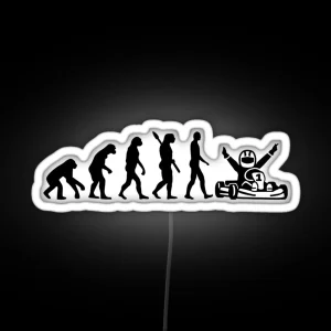 Evolution Kart RGB Neon Sign