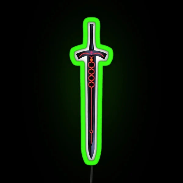 Excalibur Alter Fate Series RGB Neon Sign