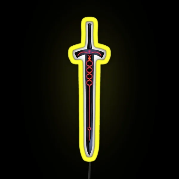 Excalibur Alter Fate Series RGB Neon Sign
