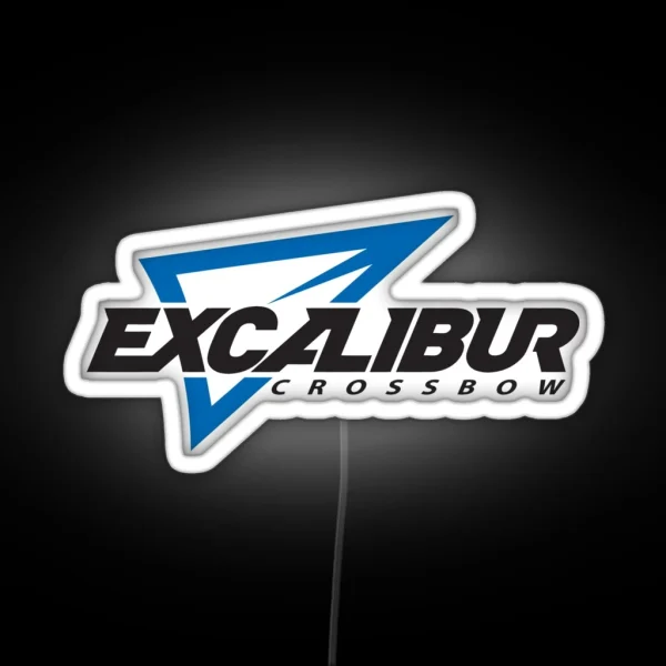 Excalibur Crossbow RGB Neon Sign