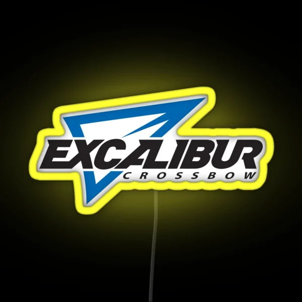 Excalibur Crossbow RGB Neon Sign