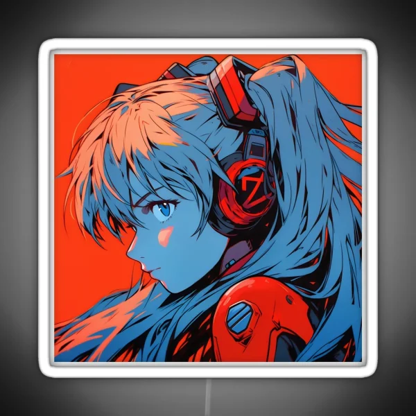 Exclusive Neon Genesis Evangelion XXIV Art And Merchandising Stunning Images For True Fans RGB Neon Sign