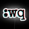 Exit Vim Wq Sign Pro Programmers Tip Funny RGB Neon Sign - Image 4