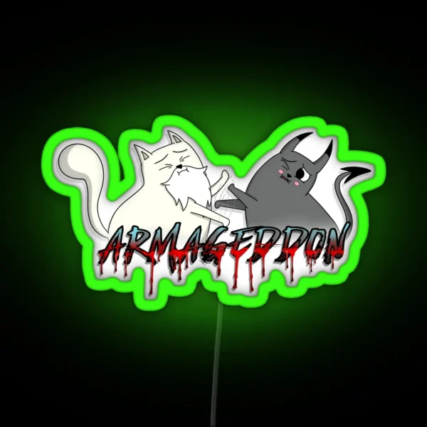 Exploding Kittens RGB Neon Sign
