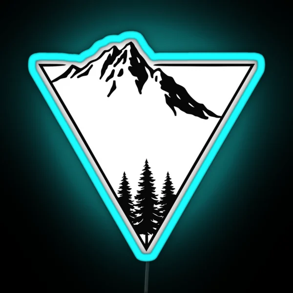 Explore More The Mountain Explorer RGB Neon Sign