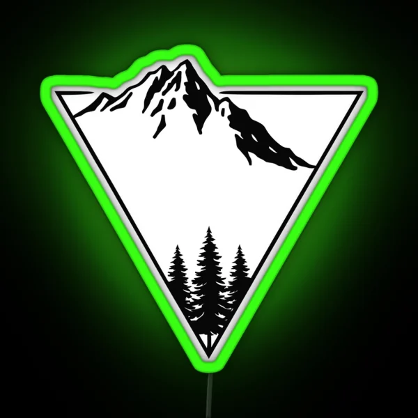 Explore More The Mountain Explorer RGB Neon Sign