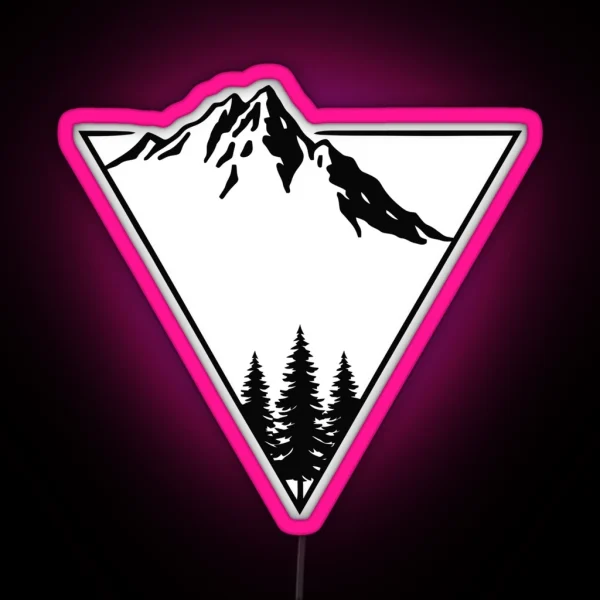 Explore More The Mountain Explorer RGB Neon Sign