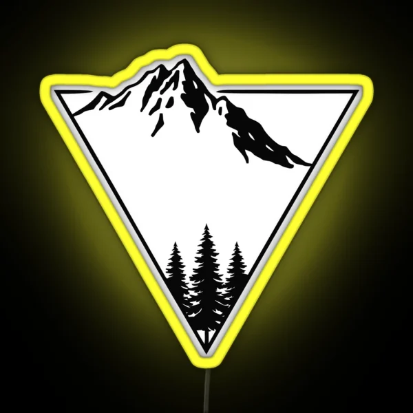 Explore More The Mountain Explorer RGB Neon Sign
