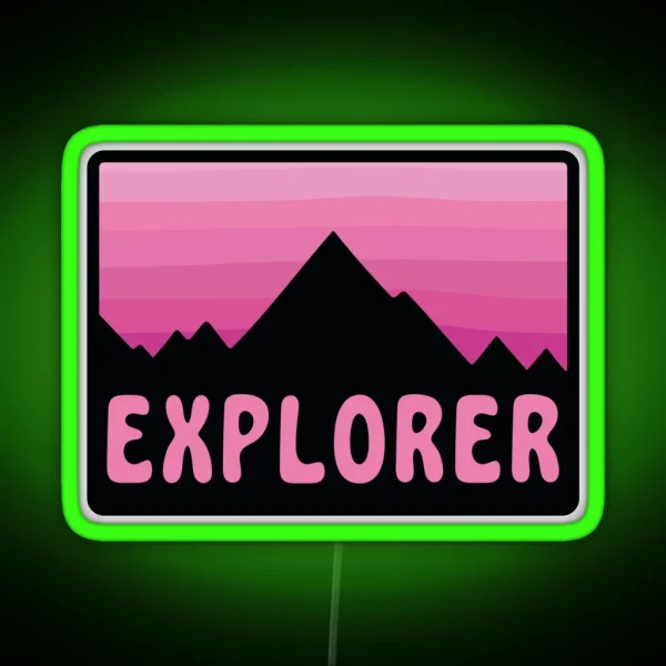 EXPLORER RGB Neon Sign