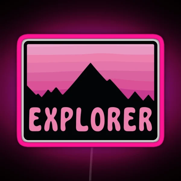 EXPLORER RGB Neon Sign