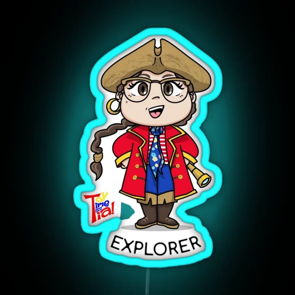 Explorer RGB Neon Sign