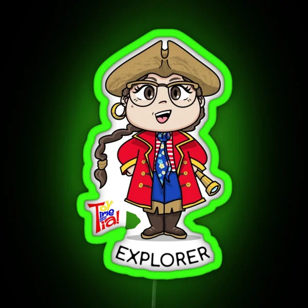 Explorer RGB Neon Sign