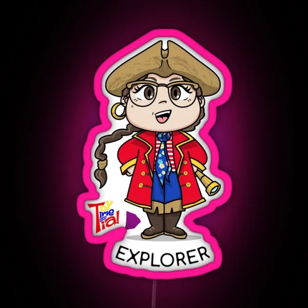 Explorer RGB Neon Sign