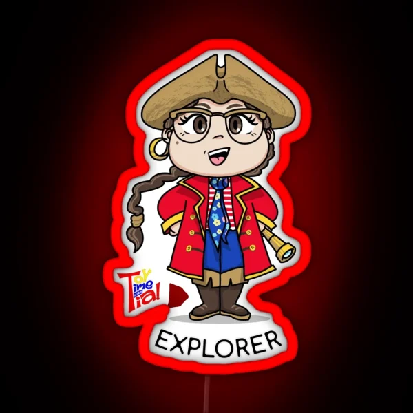 Explorer RGB Neon Sign