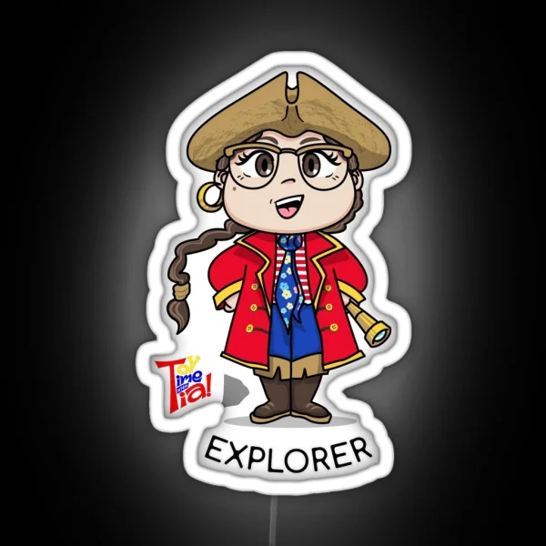 Explorer RGB Neon Sign