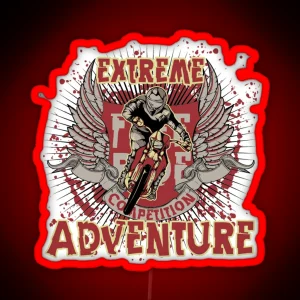 Extreme Adventure Awesome Adventure Lover Gift RGB Neon Sign