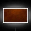 Extreme Close Up Leather Texture RGB Neon Sign
