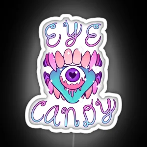 Eye Candy RGB Neon Sign