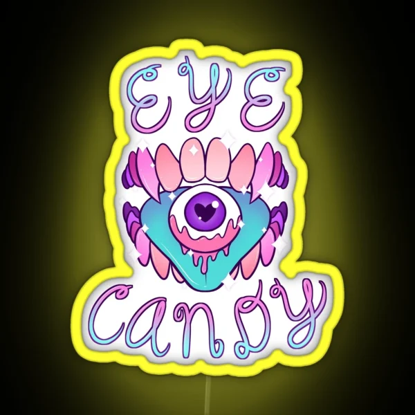 Eye Candy RGB Neon Sign