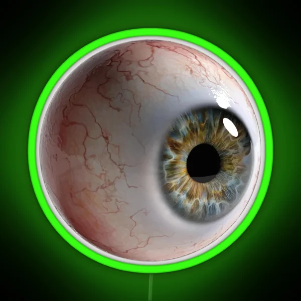 Eyeballs RGB Neon Sign