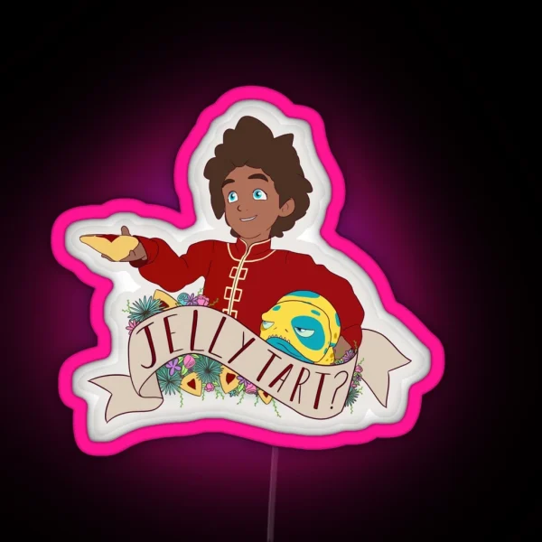 Ezran Jelly Tart RGB Neon Sign