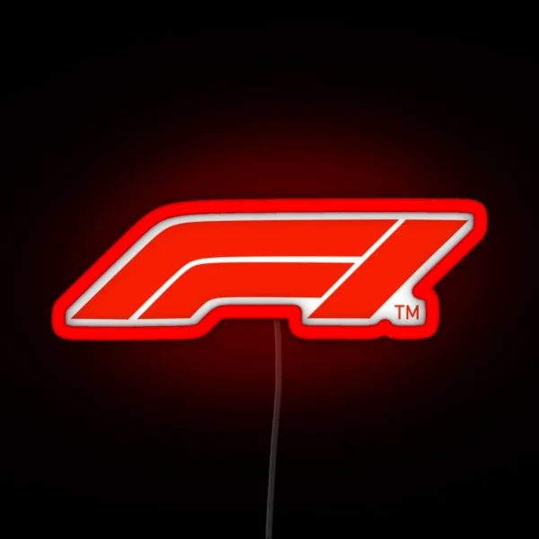 F 1 Racing RGB Neon Sign