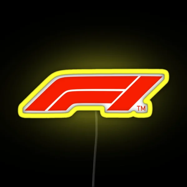 F 1 Racing RGB Neon Sign