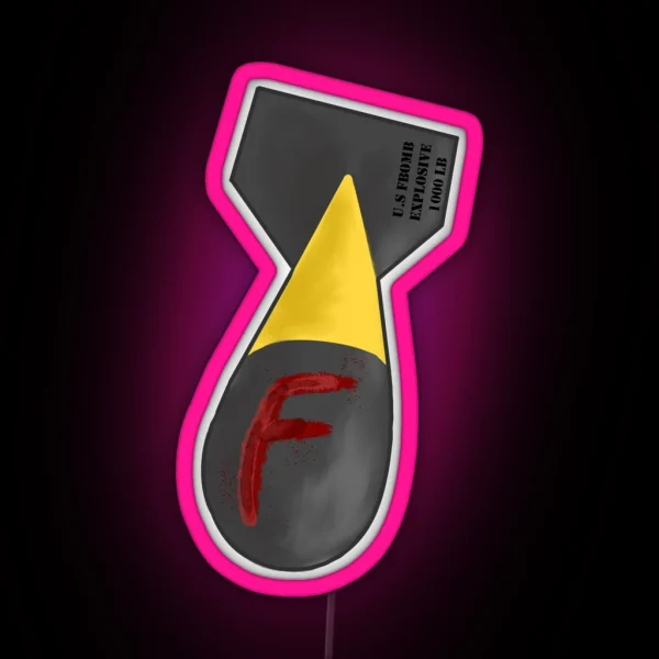 F Bomb 1 RGB Neon Sign