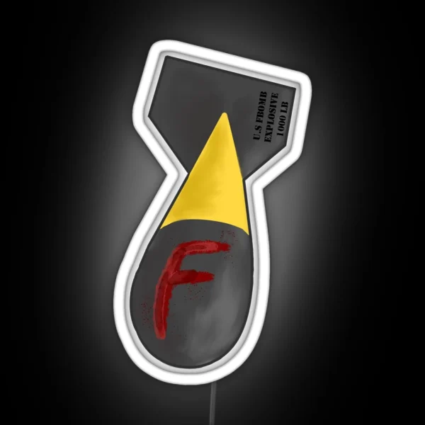 F Bomb 1 RGB Neon Sign