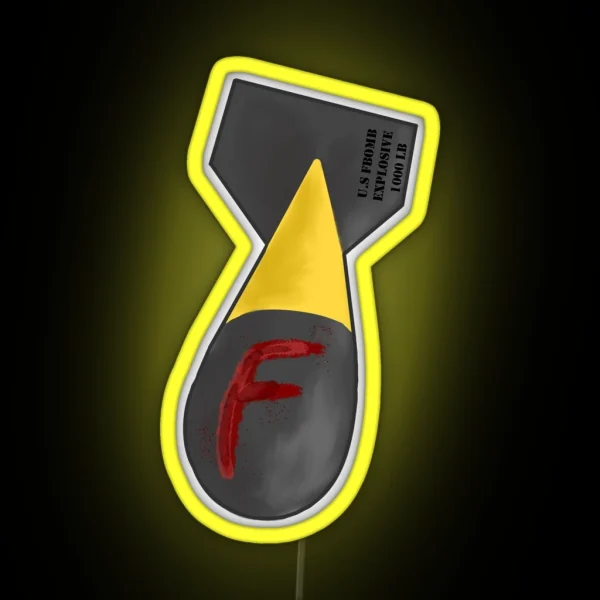 F Bomb 1 RGB Neon Sign