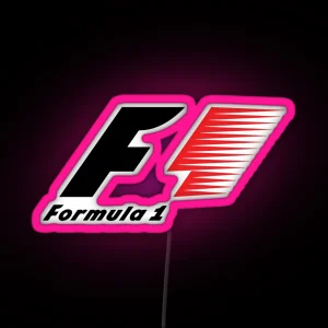 F Formula Race RGB Neon Sign