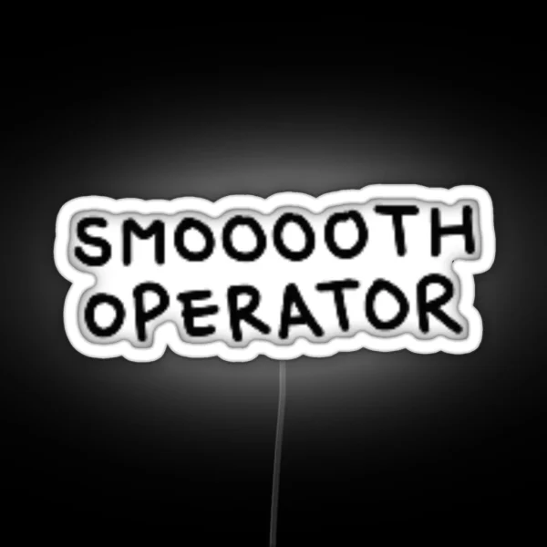 F1 Carlos Sainz Smooth Operator RGB Neon Sign