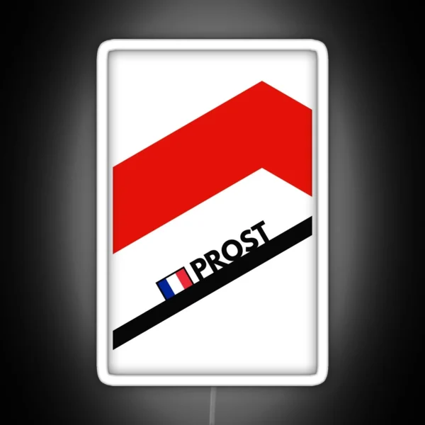 F1 Legends Alain Prost RGB Neon Sign