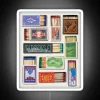 F1 Matchboxes Poster RGB Neon Sign