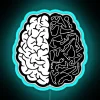 F1 Tracks On The Brain Black And White Design RGB Neon Sign - Image 2