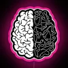 F1 Tracks On The Brain Black And White Design RGB Neon Sign - Image 6