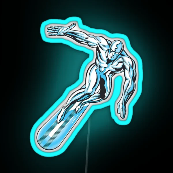 F4 Surfer RGB Neon Sign