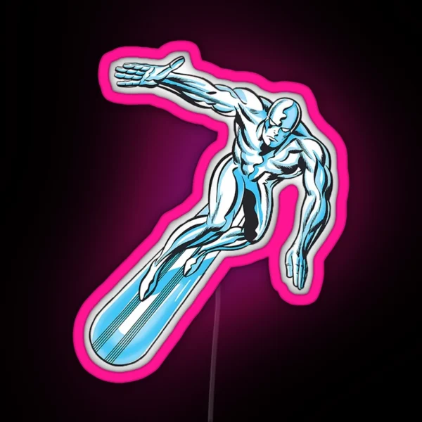 F4 Surfer RGB Neon Sign