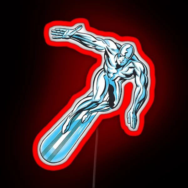 F4 Surfer RGB Neon Sign