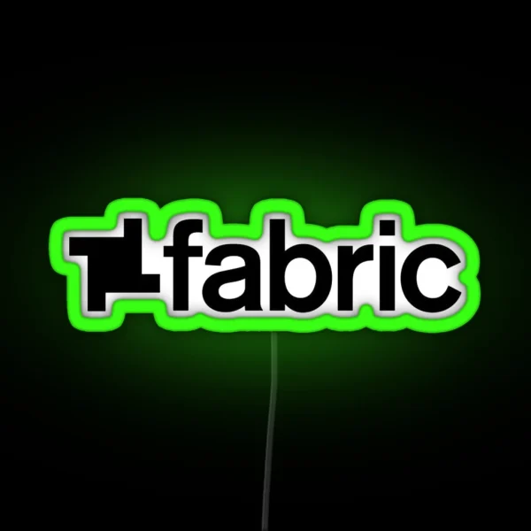 Fabric RGB Neon Sign