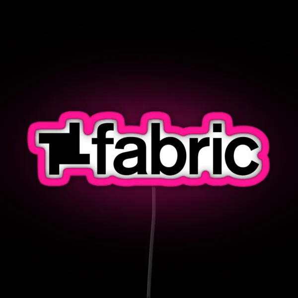 Fabric RGB Neon Sign