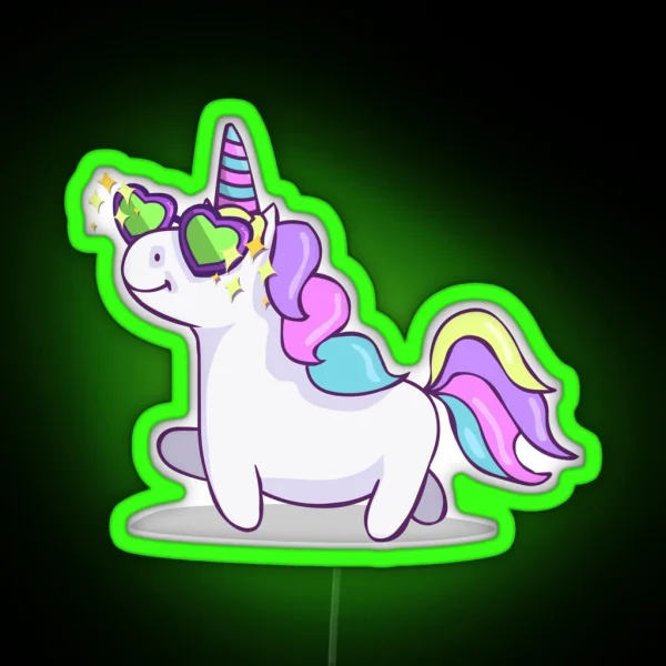 Fabulous Unicorn RGB Neon Sign