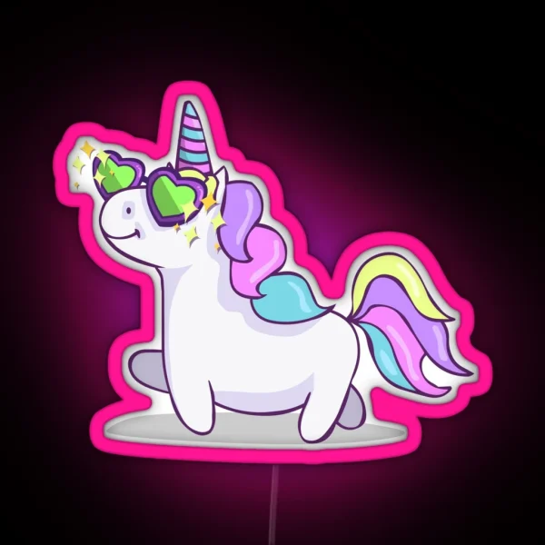 Fabulous Unicorn RGB Neon Sign