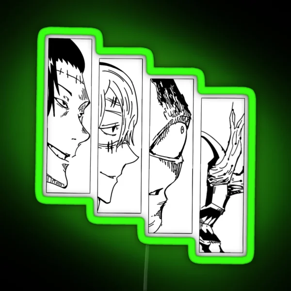 Faces Of Evil RGB Neon Sign