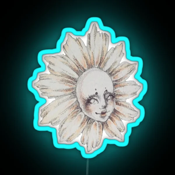 Fae Flower RGB Neon Sign