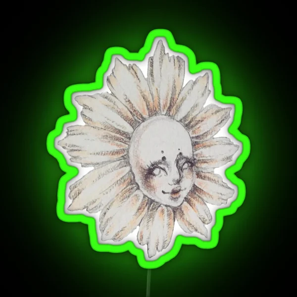 Fae Flower RGB Neon Sign